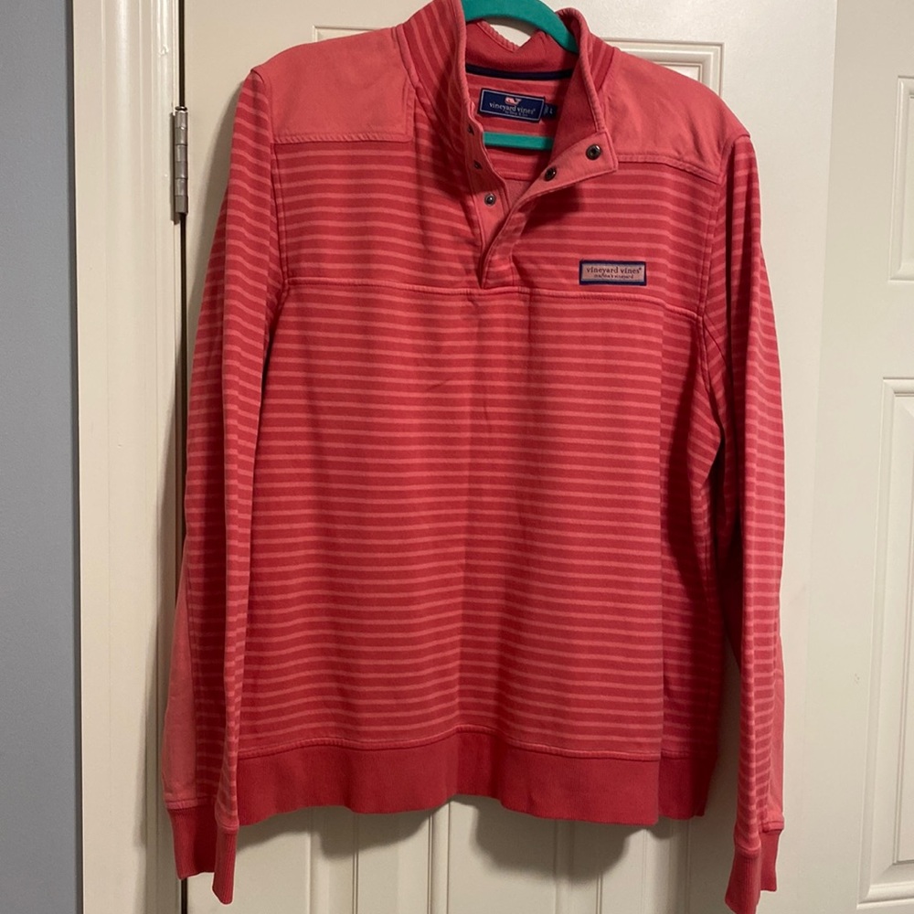 EUC Vineyard Vines Shep Shirt Button Up Stripes Size Large